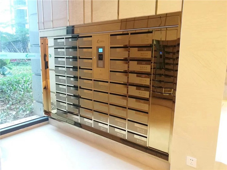 挂墙式安装,嵌墙式安装,户外带雨棚式安装 柜体材质分类:不锈钢信报箱