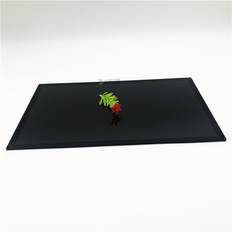 脱颖而出黑色透明玻璃 钢化玻璃厂定做电脑机箱本体黑色钢化玻璃