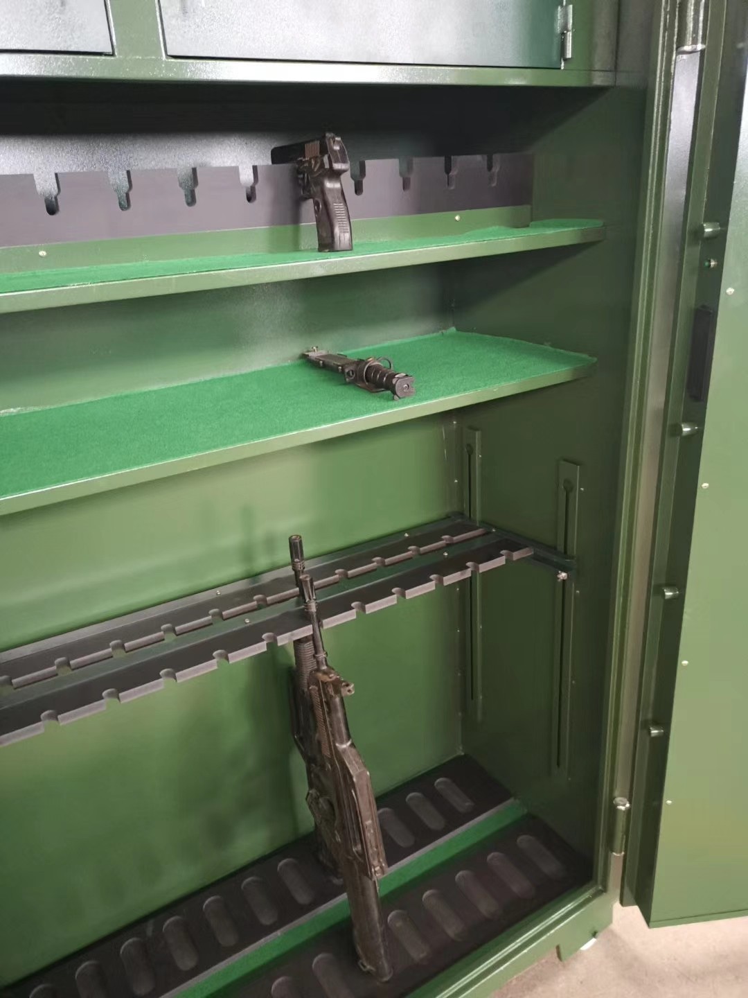 枪柜功能 双开机械锁枪柜规格 单开智能指纹枪柜优势-保险柜|防盗