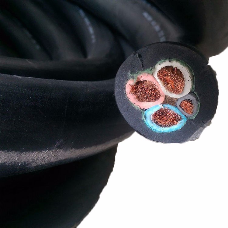 yc重型橡套电缆 氯丁胶橡套 ycw重形橡套软电缆 浙江浦东电缆厂