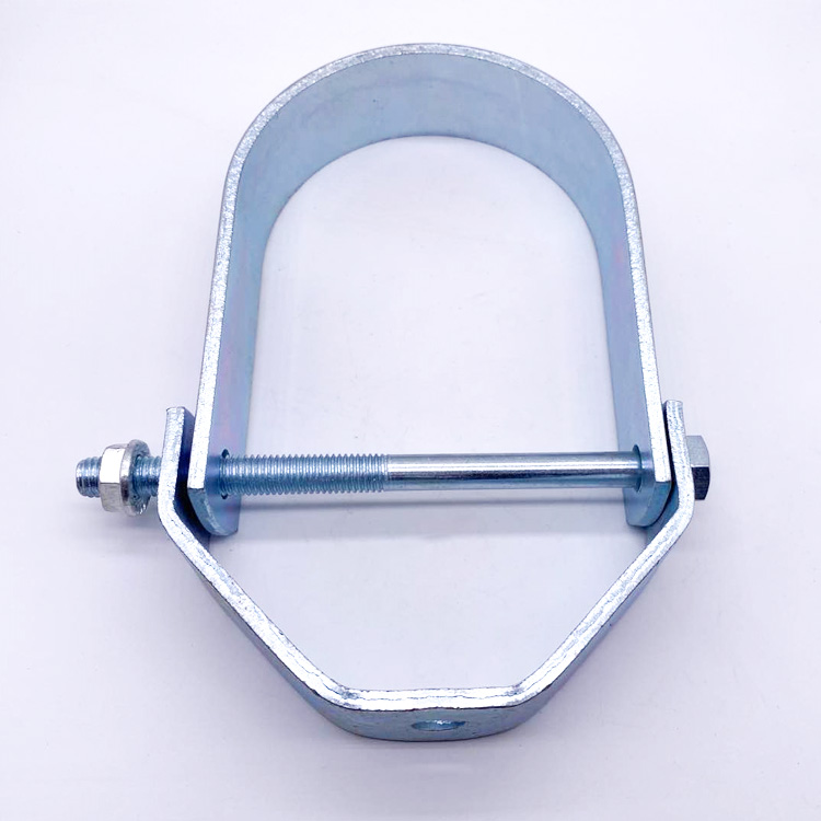 抗震管卡马蹄卡 管道吊环 u型管夹 抗震支架配件 厂