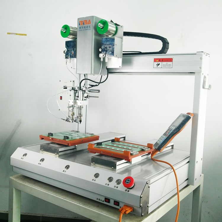 dc头自动焊锡机 焊锡焊线机 焊锡机器人