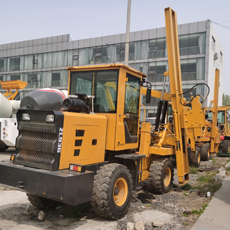 马路护栏打桩机 打桩起拔一体式护栏打桩机厂家 新款940型高速公路