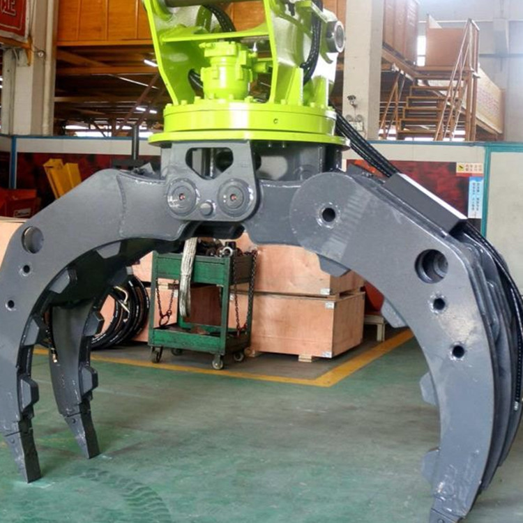 挖掘机抓木器现货直销旋转液压夹木器批发