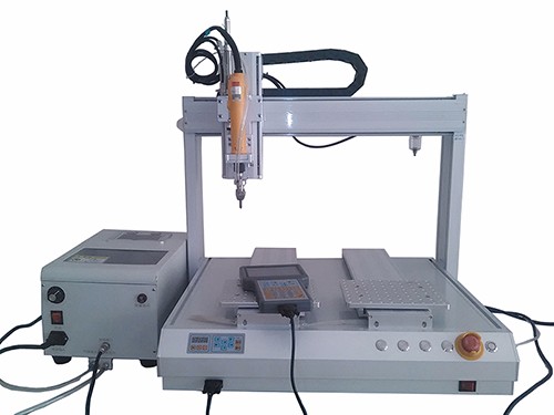 全自动锁螺丝机 吸附式吹气式二合一打螺丝设备 电动拧螺丝机器人