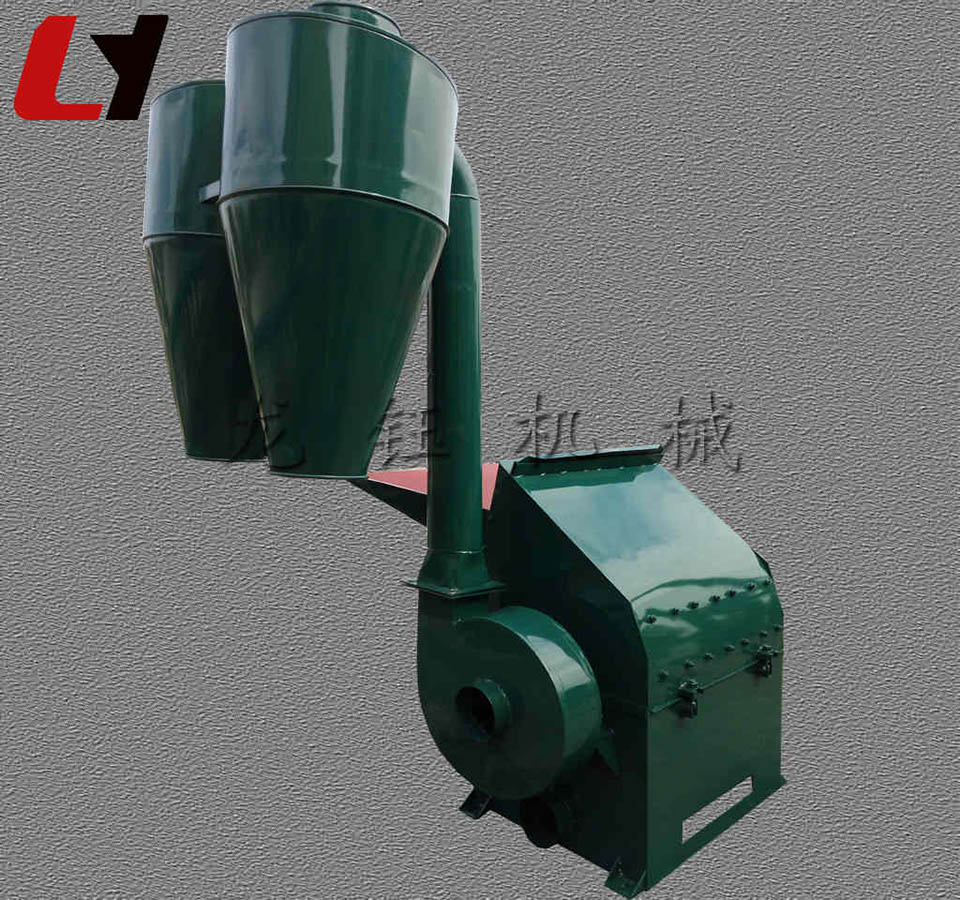 草药粉碎机 小型干草破碎机 粉糠机视频