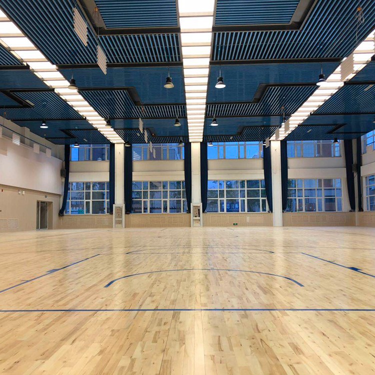 枫桦木运动地板 室内运动木地板 体育场馆专用木地板