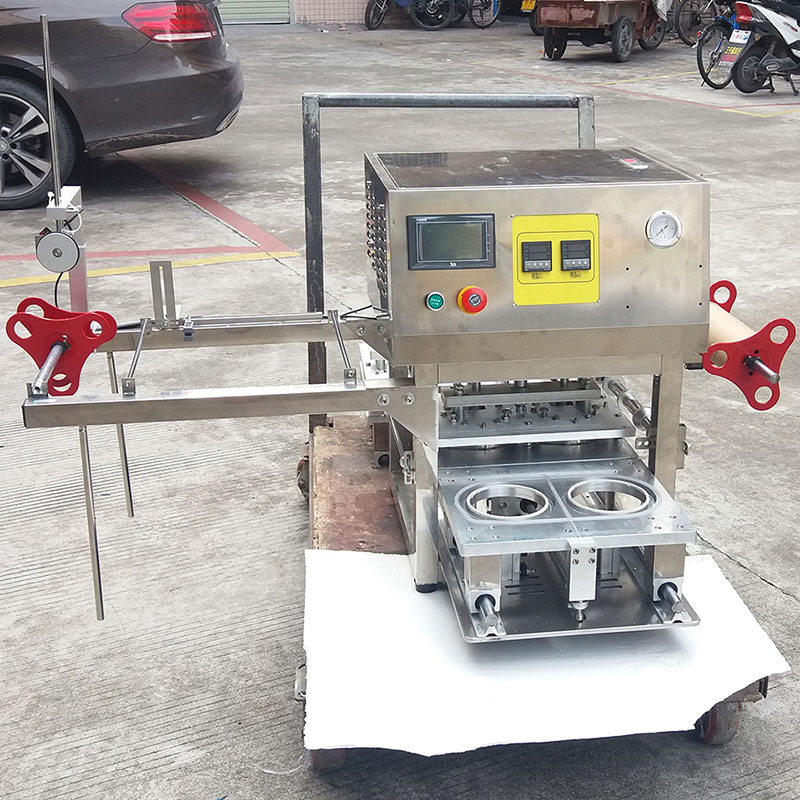 果冻杯封口机 酸奶杯压膜机 豆浆杯热封机 气动小型-封口机械|包装