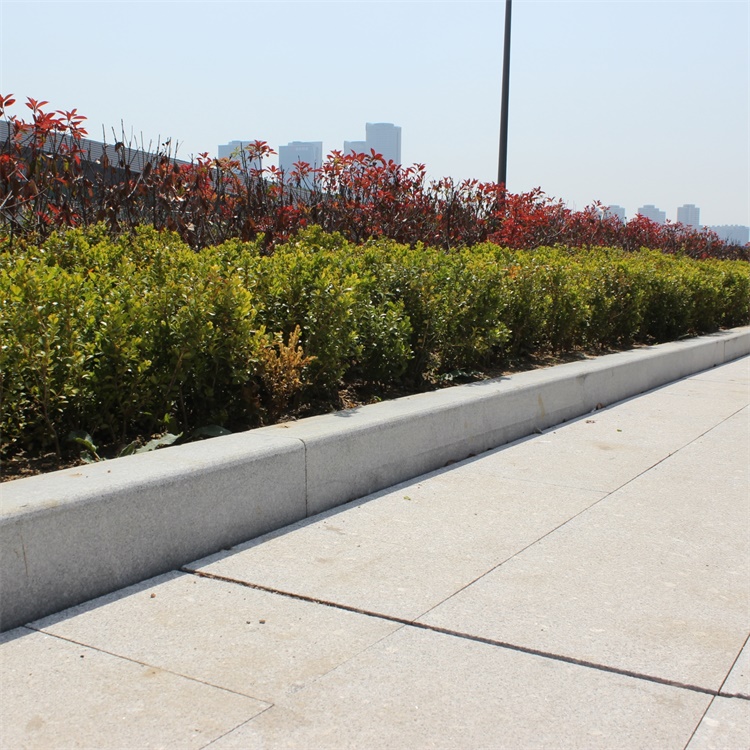 路缘石1000*300*150 石磊石业生产厂家 五莲红路沿石批发定制-花岗岩