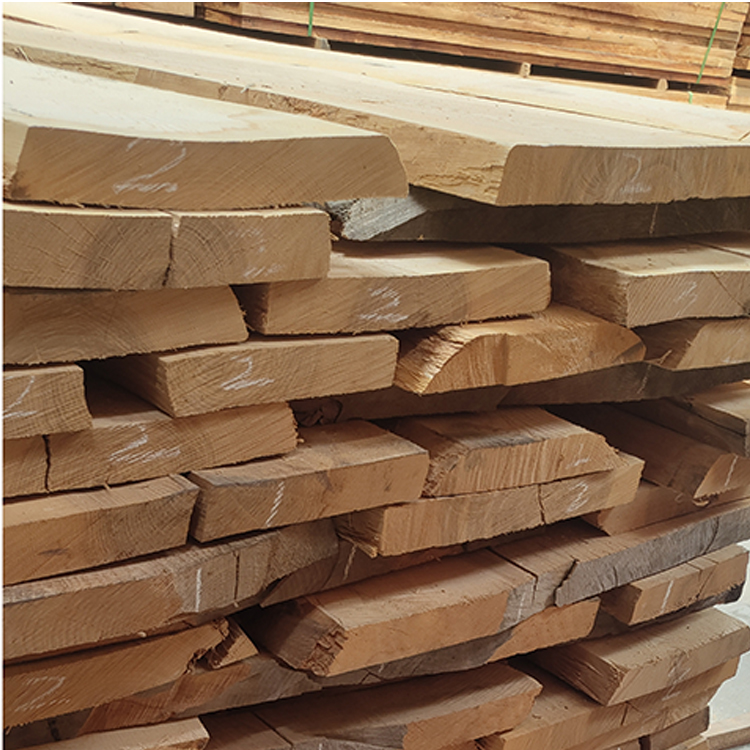 毛边板材防腐防虫厂家直销 淼鑫fsc认证 北美白蜡板材可定制 -木板材