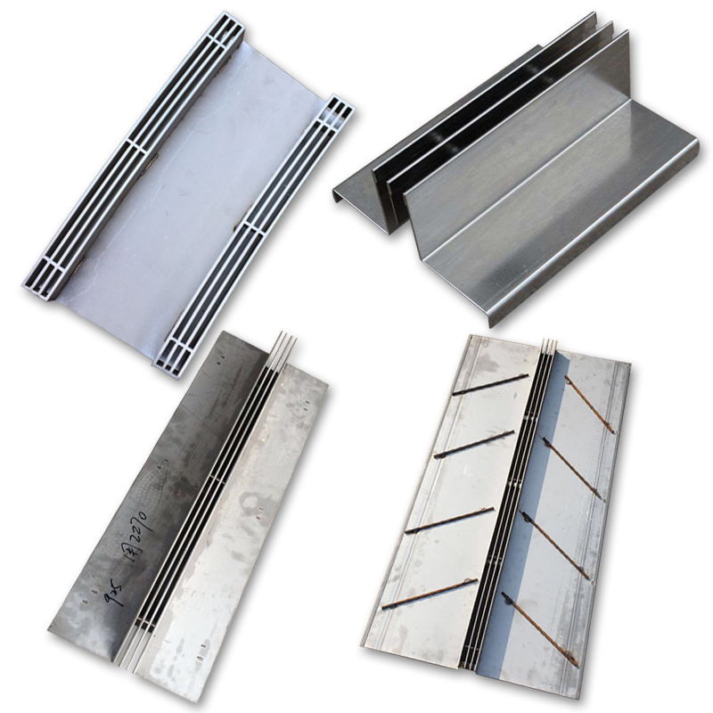 不锈钢水沟盖板 市政工程不锈钢排水沟盖板 厂家定制地沟缝隙u型槽