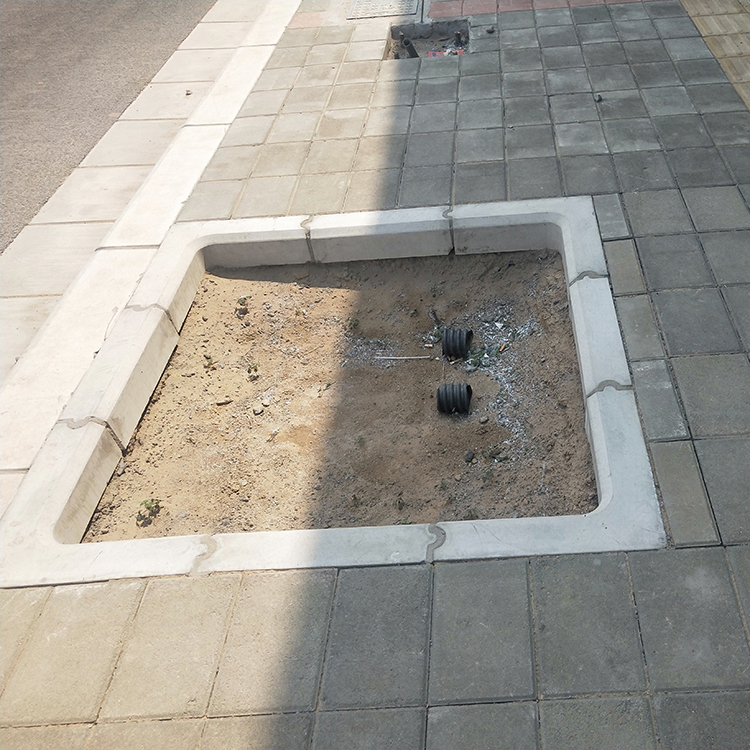 新乡树坑石 小区公园市政施工郑州透水砖河南透水砖透水砖厂家树坑石