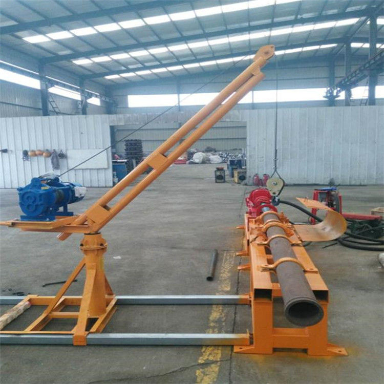 混凝土泵管疏通机 蓝江 3米电动液压泵管通管机 直通到底