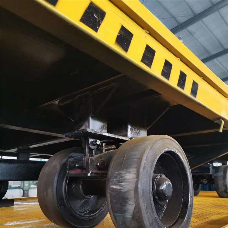 平板搬运车 转向平板车 电动转运车 可转向牵引拖车 厂家定制