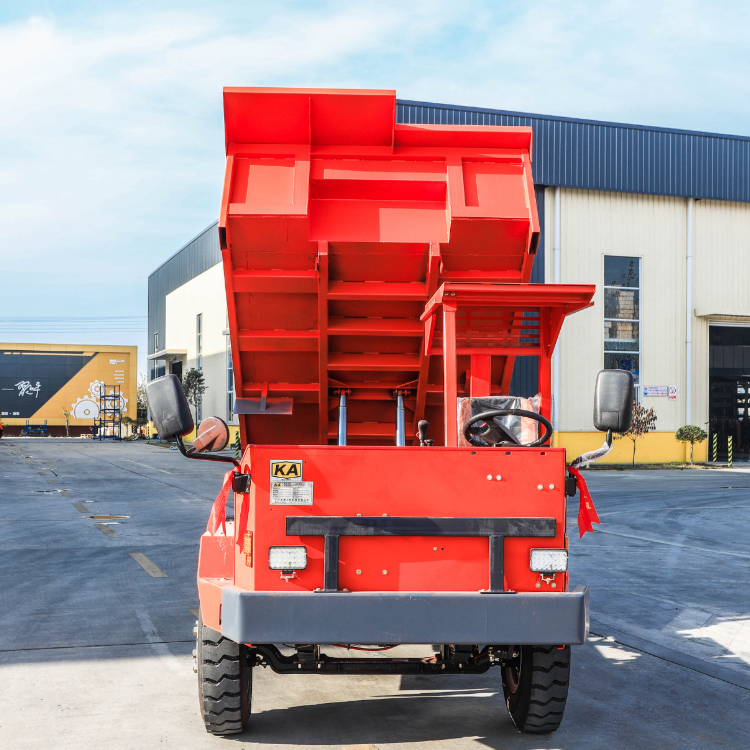 矿山井下用运矿自卸运矿车 井下四驱运输车 矿用矿安标志运输车