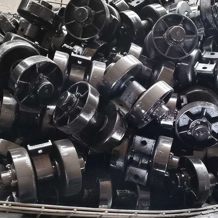 各种运输车底盘配件 钢制履带底盘 履带底盘配件 通达厂家制造