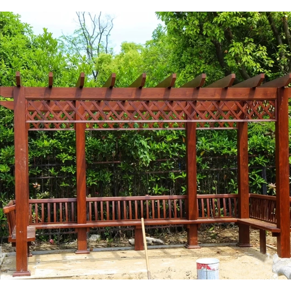 铝合金葡萄架庭院廊架铝制架子