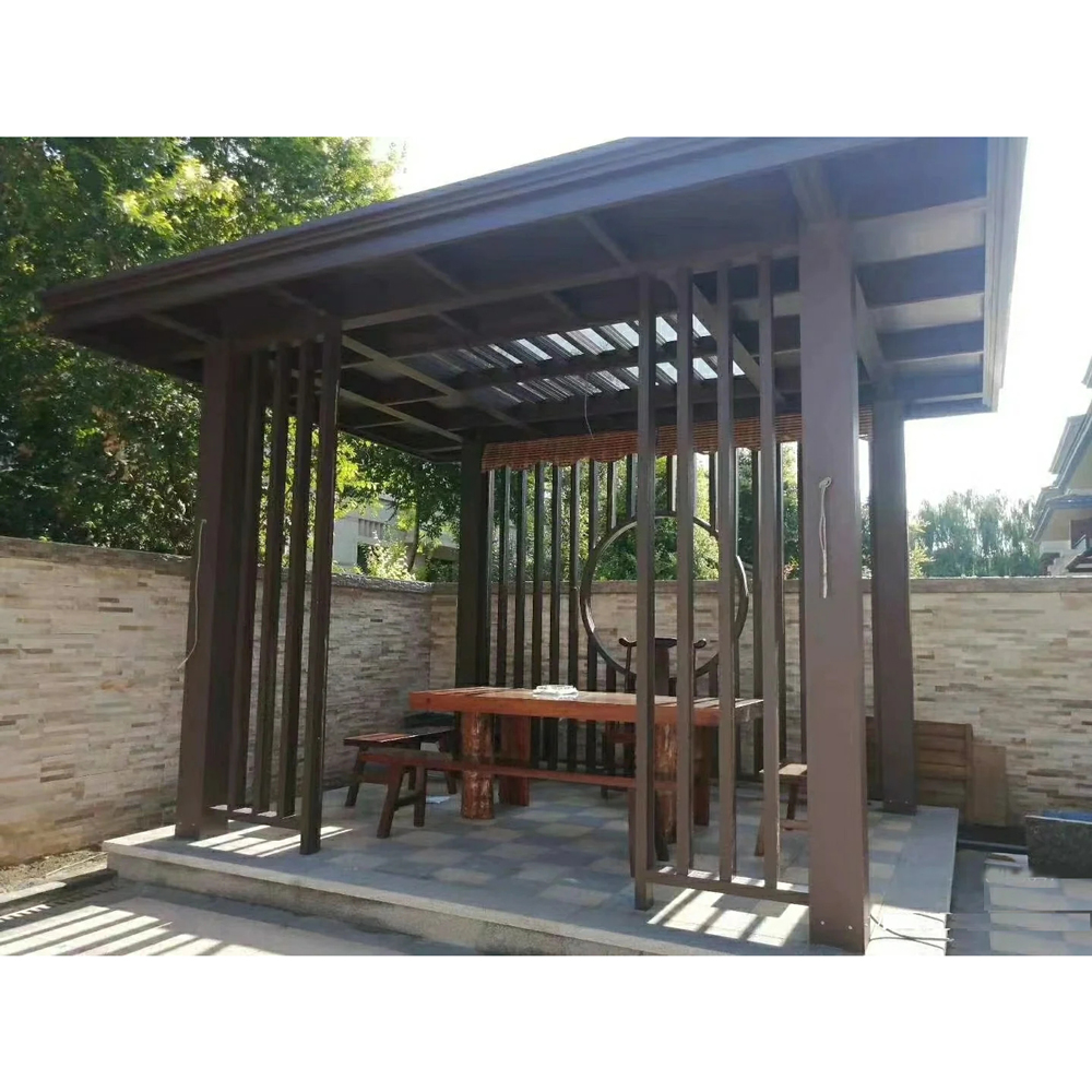 铝合金凉亭 户外铝合金凉亭 公园古建四角亭子